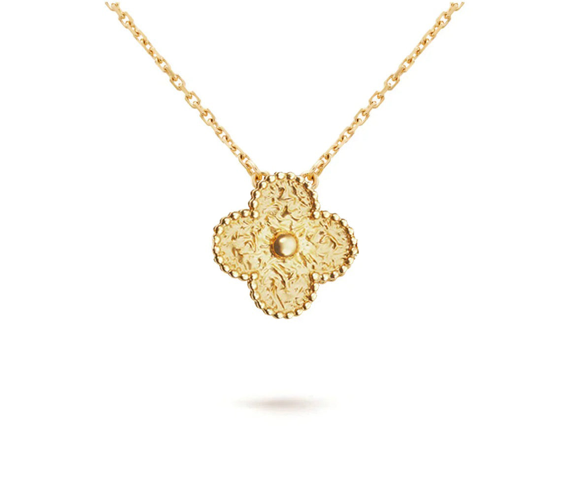 CLOVER 15MM SINGLE FLOWER NECKLACE COLLECTION