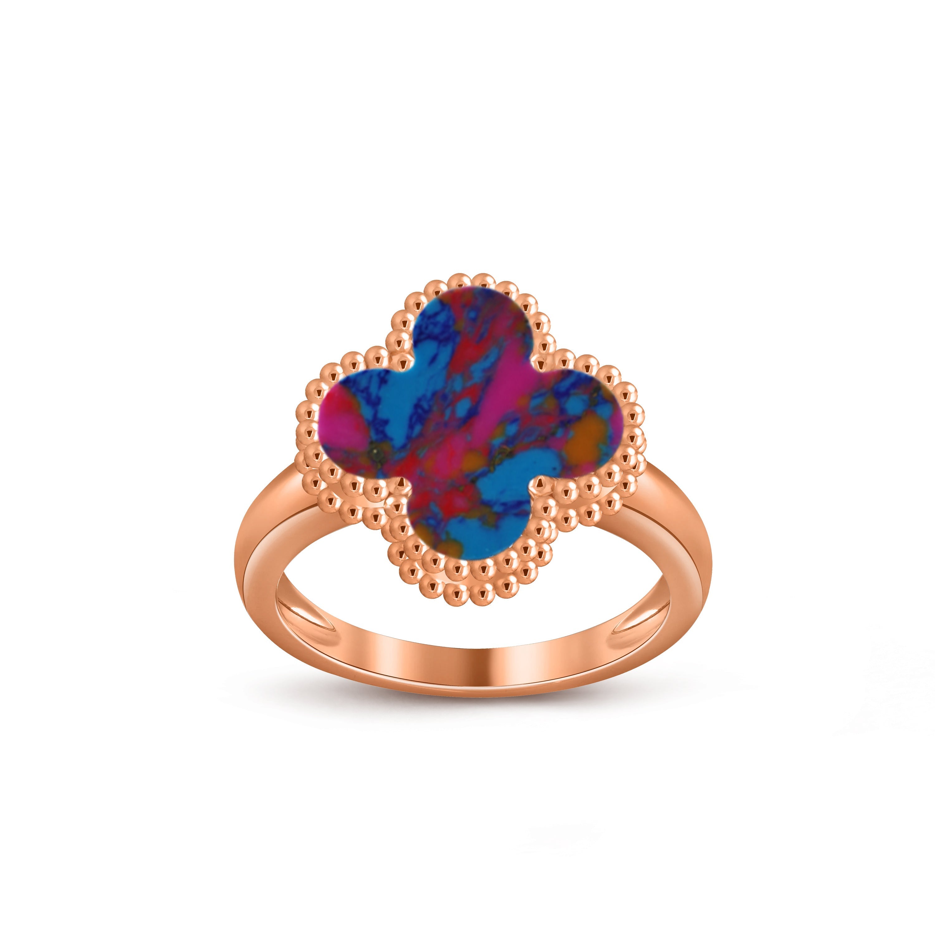 CLOVER RING ROSE GOLD COLLECTION