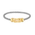 CHANCE LARGE 8 FIGURE BUCKLE NO DIAMOND BRACELET GOLD