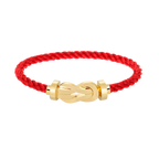 CHANCE LARGE 8 FIGURE BUCKLE NO DIAMOND BRACELET GOLD