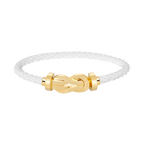 CHANCE LARGE 8 FIGURE BUCKLE NO DIAMOND BRACELET GOLD