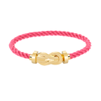 CHANCE LARGE 8 FIGURE BUCKLE NO DIAMOND BRACELET GOLD