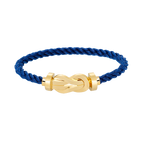 CHANCE LARGE 8 FIGURE BUCKLE NO DIAMOND BRACELET GOLD