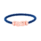 CHANCE LARGE 8 FIGURE BUCKLE NO DIAMOND BRACELET ROSE GOLD