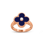 CLOVER DIAMOND RING ROSE GOLD COLLECTION