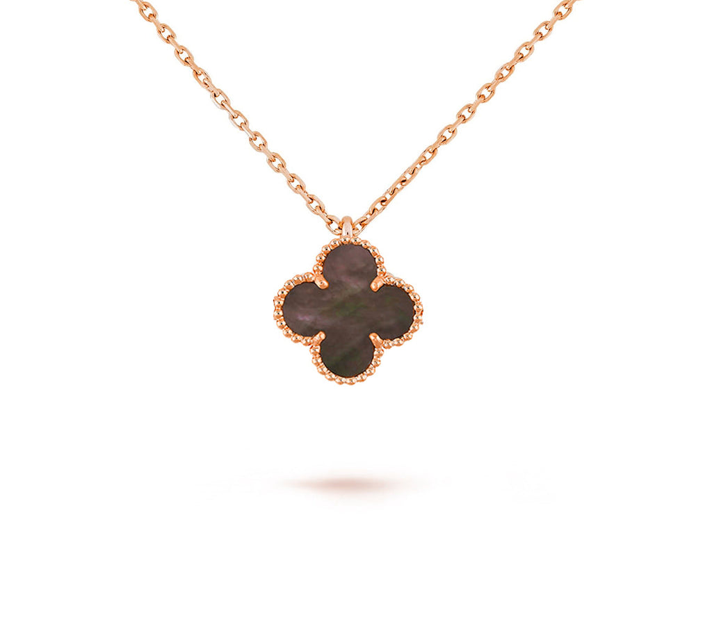 CLOVER MINI 9.5MM CARNELIANS NECKLACE COLLECTION