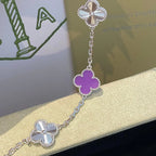 CLOVER 5 MOTIF VIOLET BRACELET COLLECTION