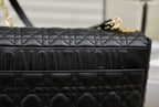LARGE CARO BAG 28 BLACK SUPPLE CANNAGE CALFSKIN
