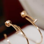 JUSTE EARRINGS DIAMONDS 1.8MM