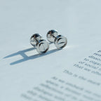 LOVE EARRINGS SILVER 10MM
