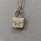 CONSTANCE PEDANT DIAMOND NECKLACE