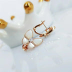 BUTTERFLY MOP DIAMOND EARRINGS