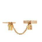 HM KELLY CLOCHETTE DOUBLE RING IN  WITH DIAMONDS