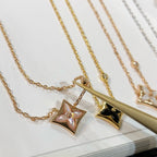STAR BLACK MOP NECKLACE