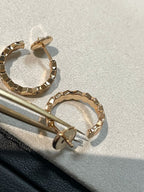 Hollow Design Four-Leaf Clover Flower Shape Ring