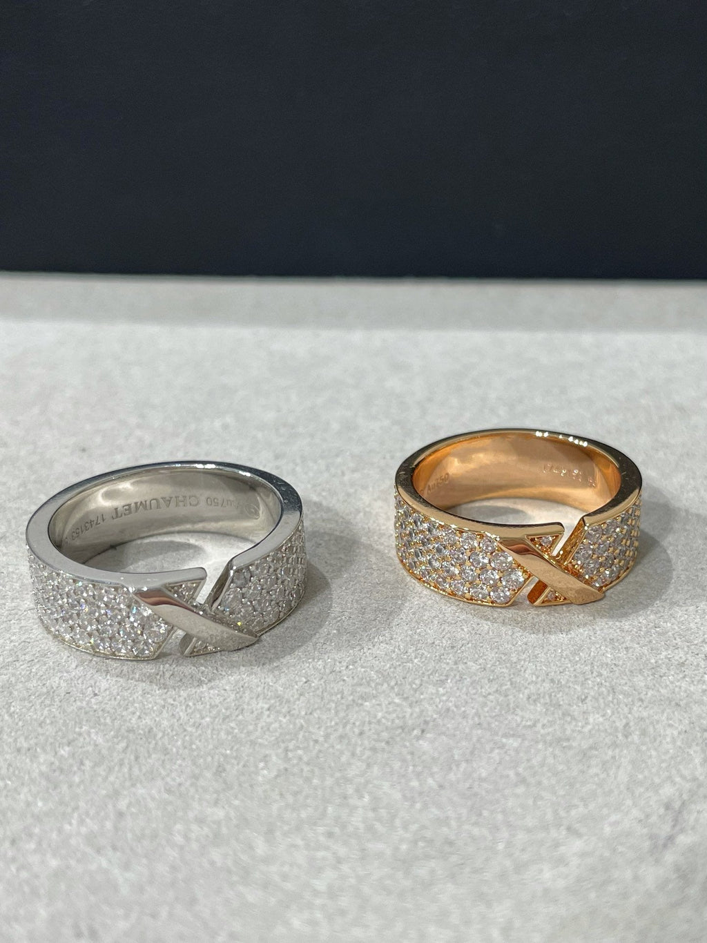LIENS EVIDENCE  DIAMOND PAVED RING