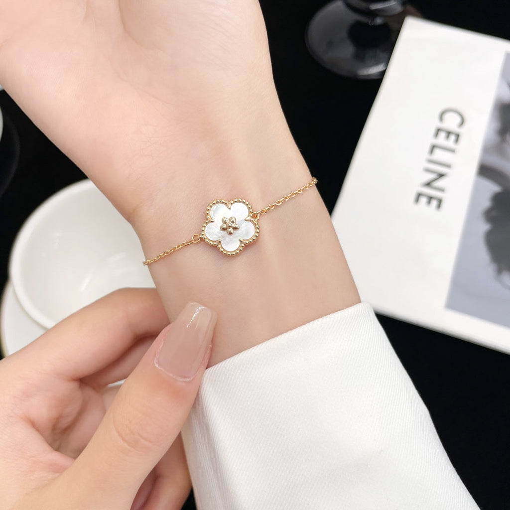 LUCKY SPRING ROSE GOLD MOP BRACELET