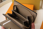 CLEA WALLET 12CM BEIGE LARGE MONOGRAM EMPREINTE LEATHER