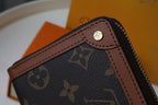 TRUNK ZIPPY WALLET 19.5 BROWN MONOGRAM CANVAS