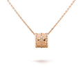 PERLEE PEDANT NECKLACE GOLD / ROSE GOLD