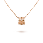 PERLEE PEDANT NECKLACE GOLD / ROSE GOLD