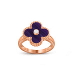 CLOVER DIAMOND RING ROSE GOLD COLLECTION