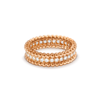 PERLEE DIAMOND ROSE GOLD RING