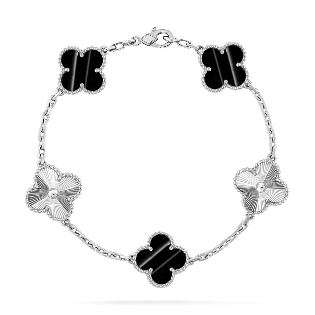 CLOVER 5 MOTIF PULSAR STONE BRACELET COLLECTION