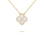 CLOVER 15MM CHRISTMAS LIMITED EDITION SINGLE FLOWER NECKLACE