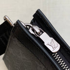ANPHA WEARABLE WALLET 18 IN BLACK MONOGRAM ECLIPSE REVERSE CALFSKIN