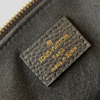 PETIT PALAIS PM MEDIUM SHOULDER BAG 29 IN BLACK MIX BEIGE EMBOSSED COWHIDE GOLD-TONE HARDWARE