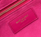 LE 5 À 7 BAG 24 BRIGHT PINK CALFSKIN