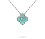 CLOVER 15MM CHRISTMAS LIMITED EDITION SINGLE FLOWER NECKLACE