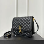 SOLFERINO HENGFENG 22 BLACK LAMBSKIN BAG