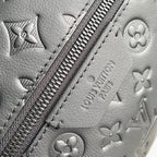 DISCOVERY PM BACKPACK 38 IN BLACK MONOGRAM LAMBSKIN