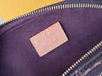 LV 25S MINI BUMBAG 17 IN BROWN MONOGRAM CALFSKIN GOLD HARDWARE