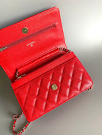 CC WOC 19 RED CAVIAR SILVER HARDWARE