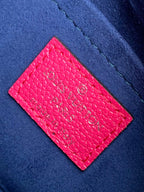 MARELLINI 19 DARK PINK EPI GRAINED LEATHER