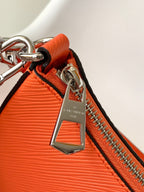 MARELLINI 19 ORANGE EPI GRAINED LEATHER