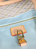 ONTHEGO 35 IN PISTACHIO DAMIER GIANT CANVAS