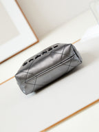 CC MINI 20 HOBO BAG IN BLACK OMBRE CALFSKIN