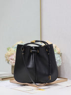 MEDIUM 34 NOLITA BAG IN BLACK SMOOTH CALFSKIN