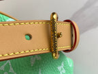 SPEEDY P9 BANDOULIÈRE 25 IN EMERALD GREEN MONOGRAM CALFSKIN