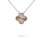 CLOVER 15MM CHRISTMAS LIMITED EDITION SINGLE FLOWER NECKLACE