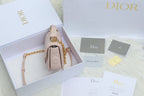 JOLIE TOP HANDLE BAG 19 IN PALE PINK CANNAGE CALFSKIN