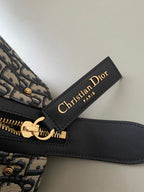 MEDIUM D-JOURNEY SHOULDER BAG 25 IN BLACK MONOGRAM OBLIQUE JACQUARD