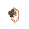 CLOVER RIVERSIBLE RING ROSE GOLD COLLECTION