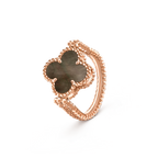 CLOVER RIVERSIBLE RING ROSE GOLD COLLECTION