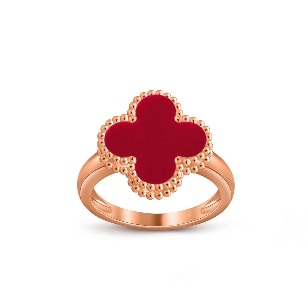 CLOVER RING ROSE GOLD COLLECTION
