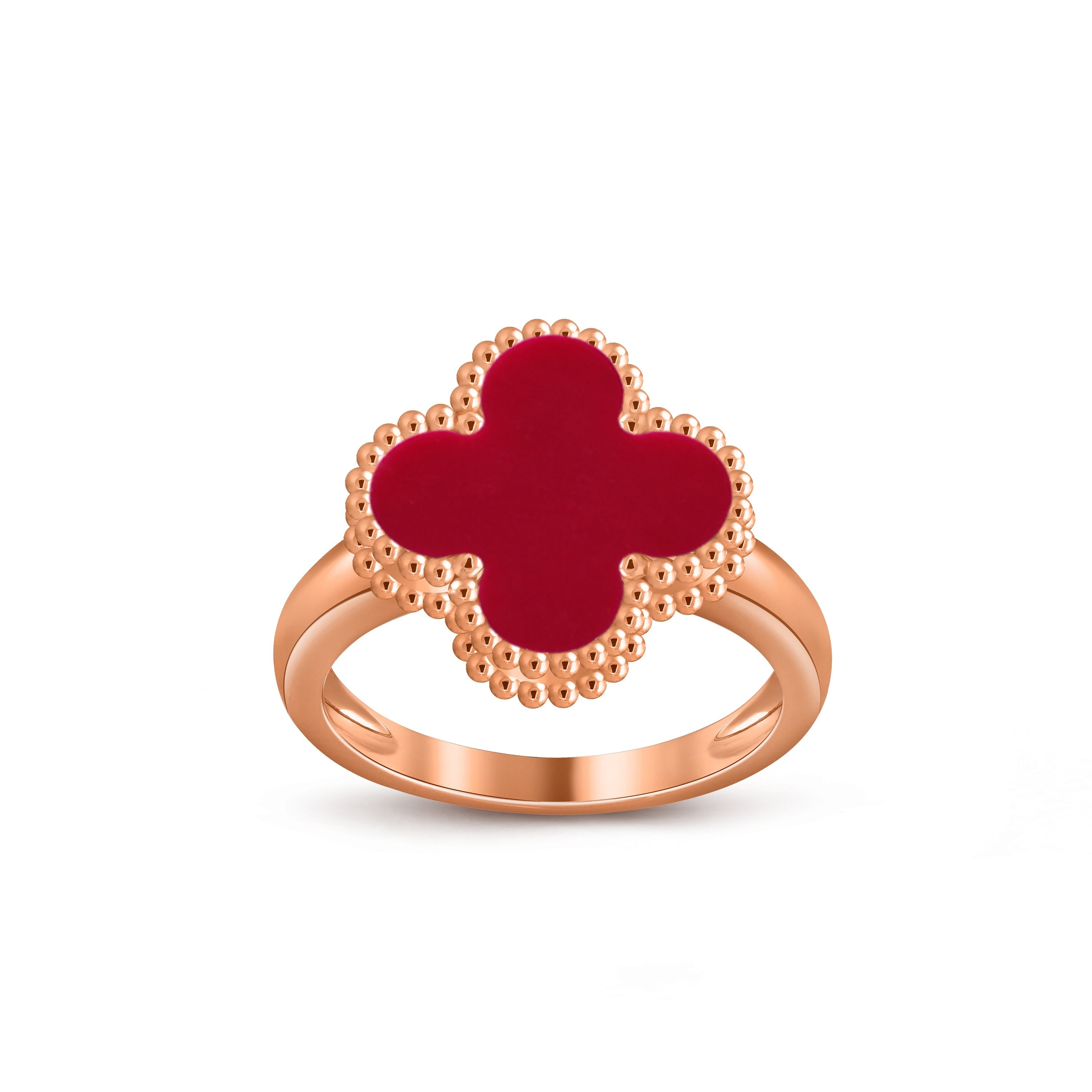 CLOVER RING ROSE GOLD COLLECTION